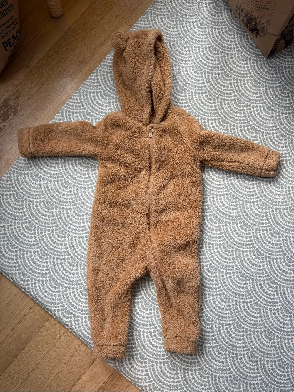 Old Navy Fuzzy Bear Suit